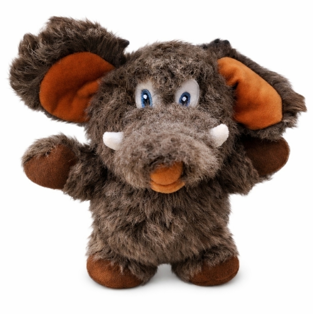 Aurora Plush Woolly Mammoth elephant brown Toy stuffed animal